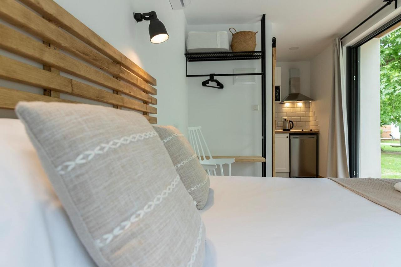 Gkaras Campsite & Apartments Leptokaryá Eksteriør bilde