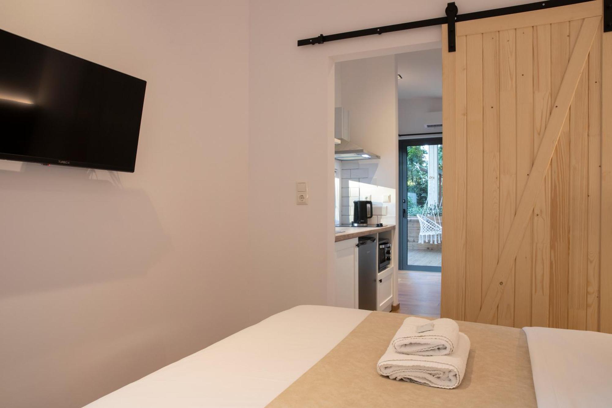 Gkaras Campsite & Apartments Leptokaryá Eksteriør bilde