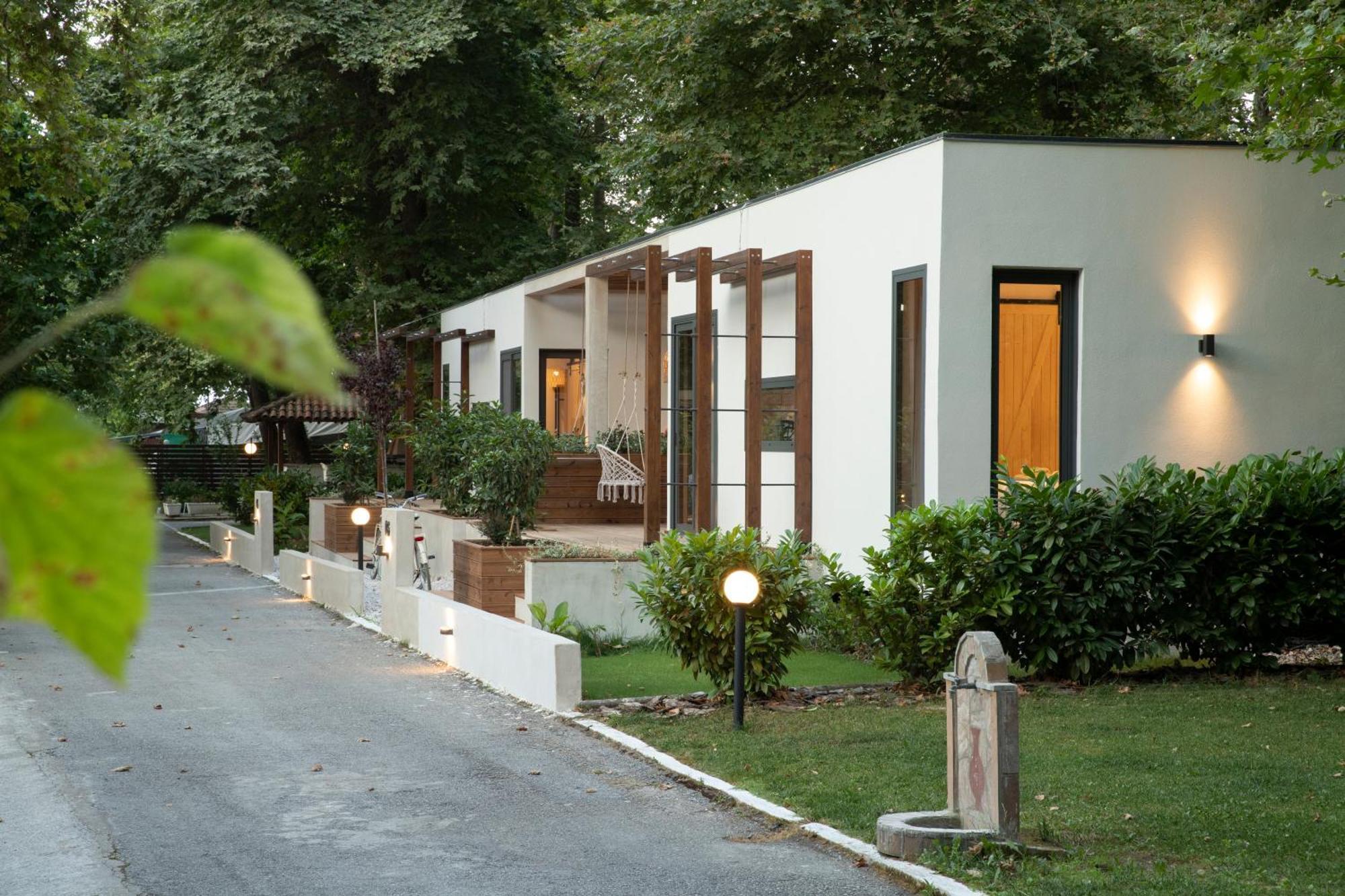 Gkaras Campsite & Apartments Leptokaryá Eksteriør bilde